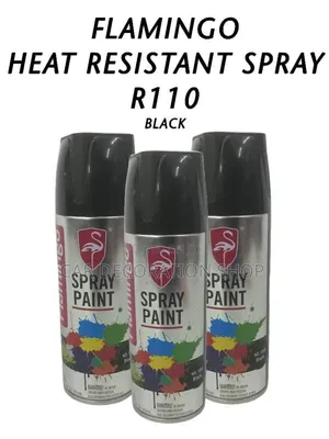 3pc Black Spray Paint
