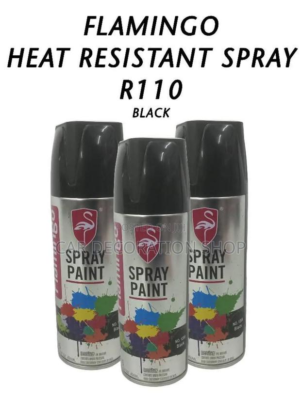 3pc Black Spray Paint - main view