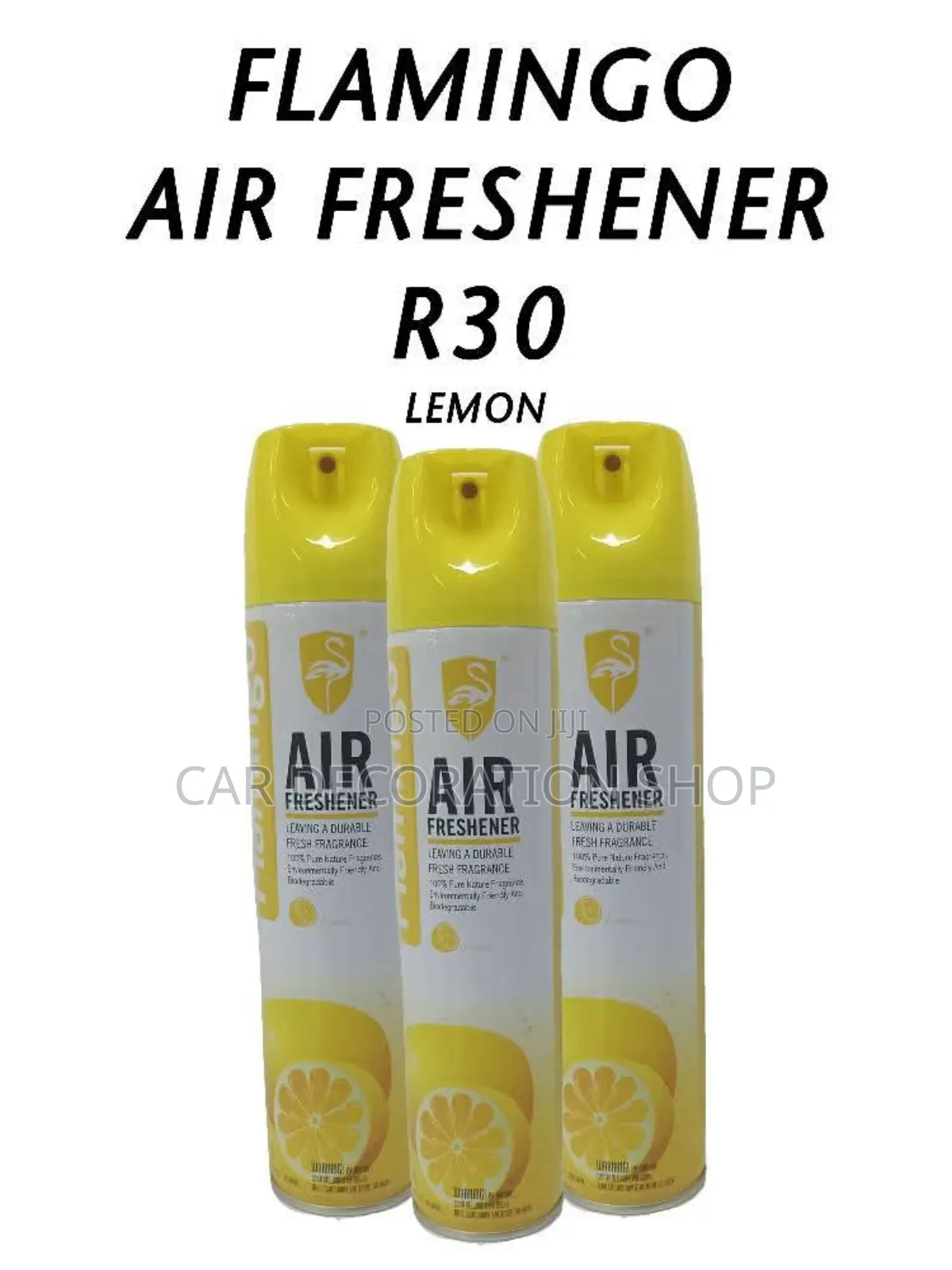 3pc Lemon Air Freshener