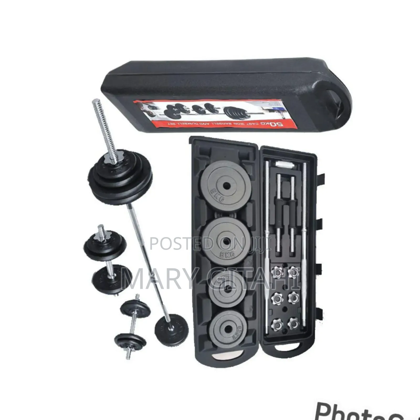 Heavy Duty *50kg/York Barbell and Dumbbell Set*