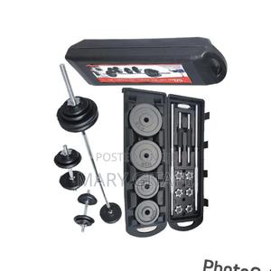 Heavy Duty *50kg/York Barbell and Dumbbell Set* - thumbnail 2