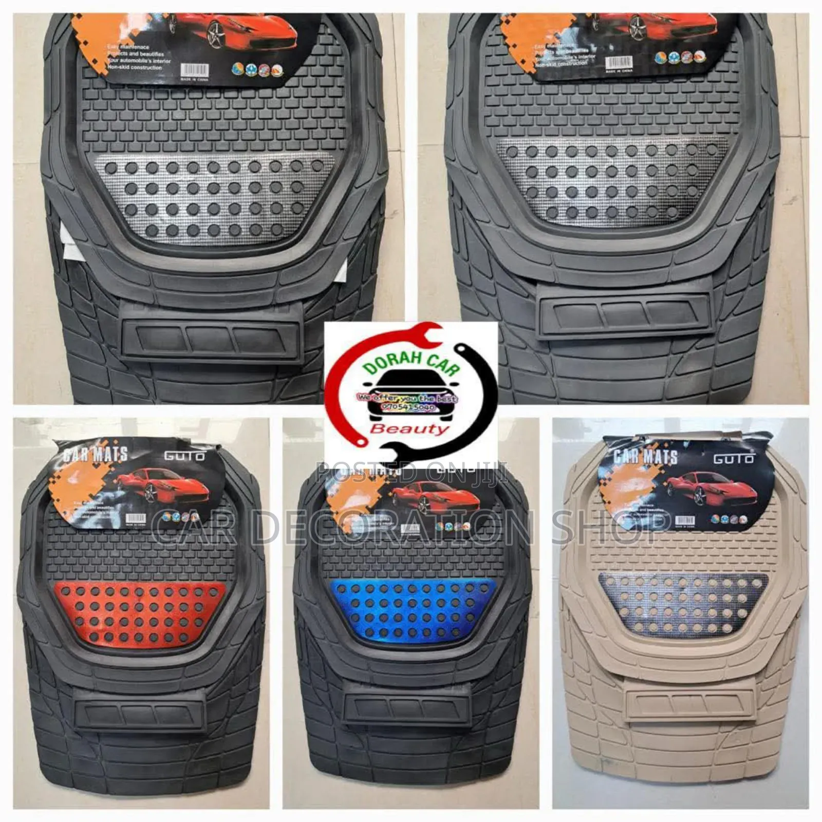 Different Colors Silver Mat 5pc From 1500-1800