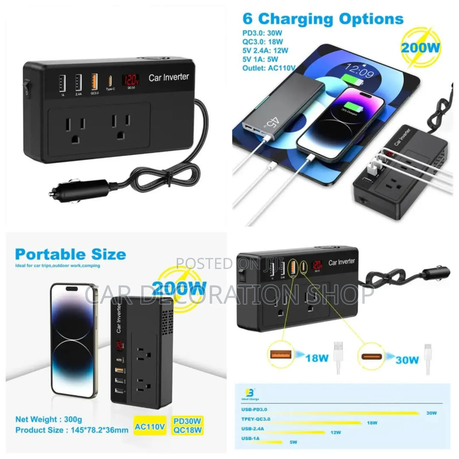 Brand New 200w Inverter