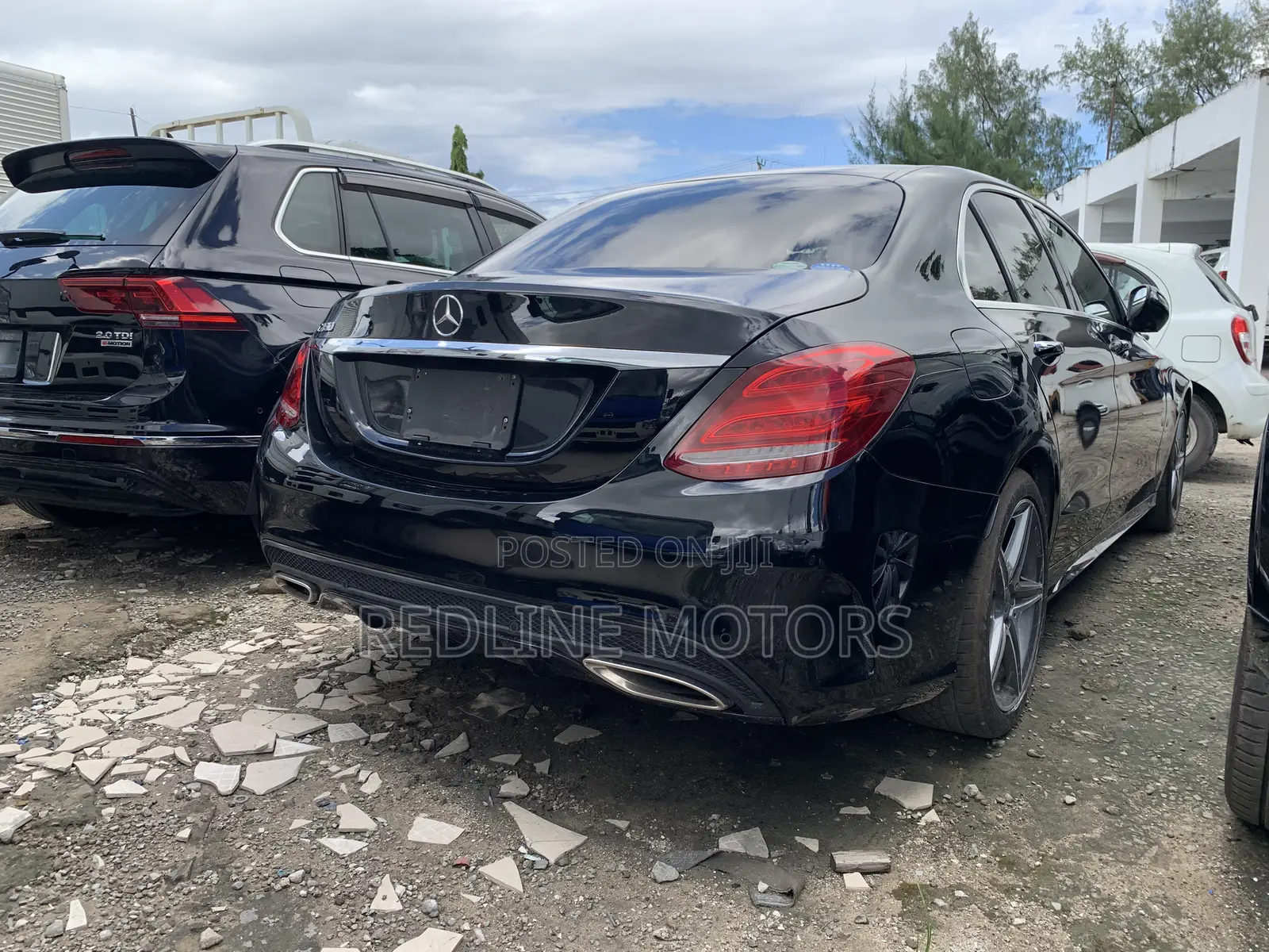 Mercedes-Benz C180 2018 Matt Black