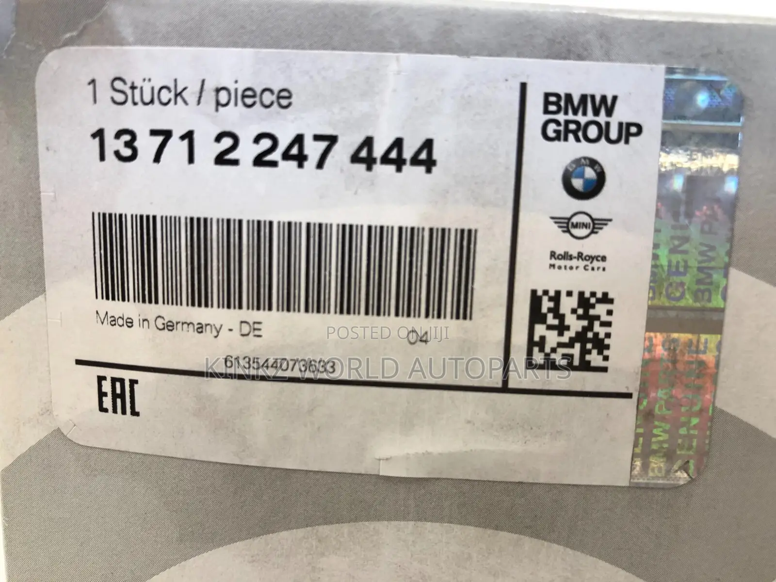 BMW M57 Engine Air Filter Cleaner Element X5,X6 