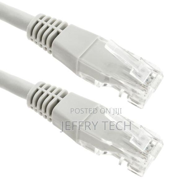 15m Grey Ethernet Rj45 Cat.6 STP Network Cable for Internet - thumbnail 2