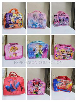 Cartoon Themed Kids Insulated Lunch Bags