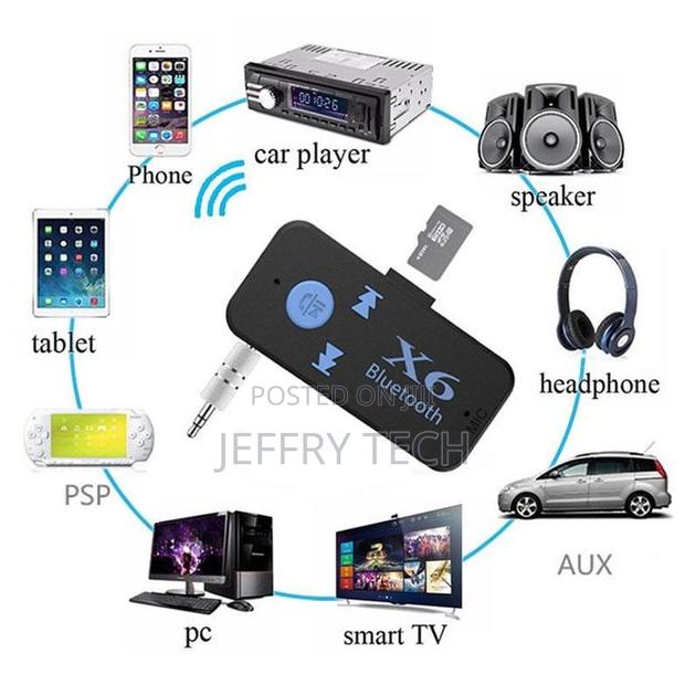 Wireless Receiver X6 Wireless Bluetooth Hands-Free Receiver - thumbnail 2
