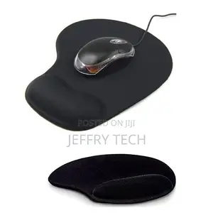 Mouse Pad From the Big With Non-Slip Gel Wrist Rest Support