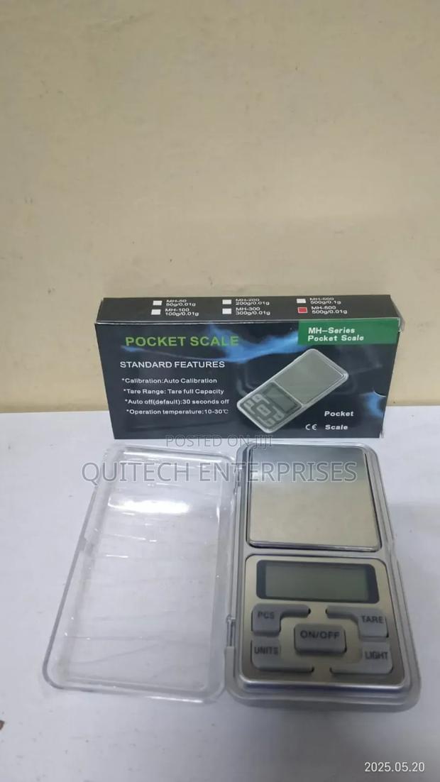 500g Digital Pocket Scale/ Diamond Scale 500g - main view