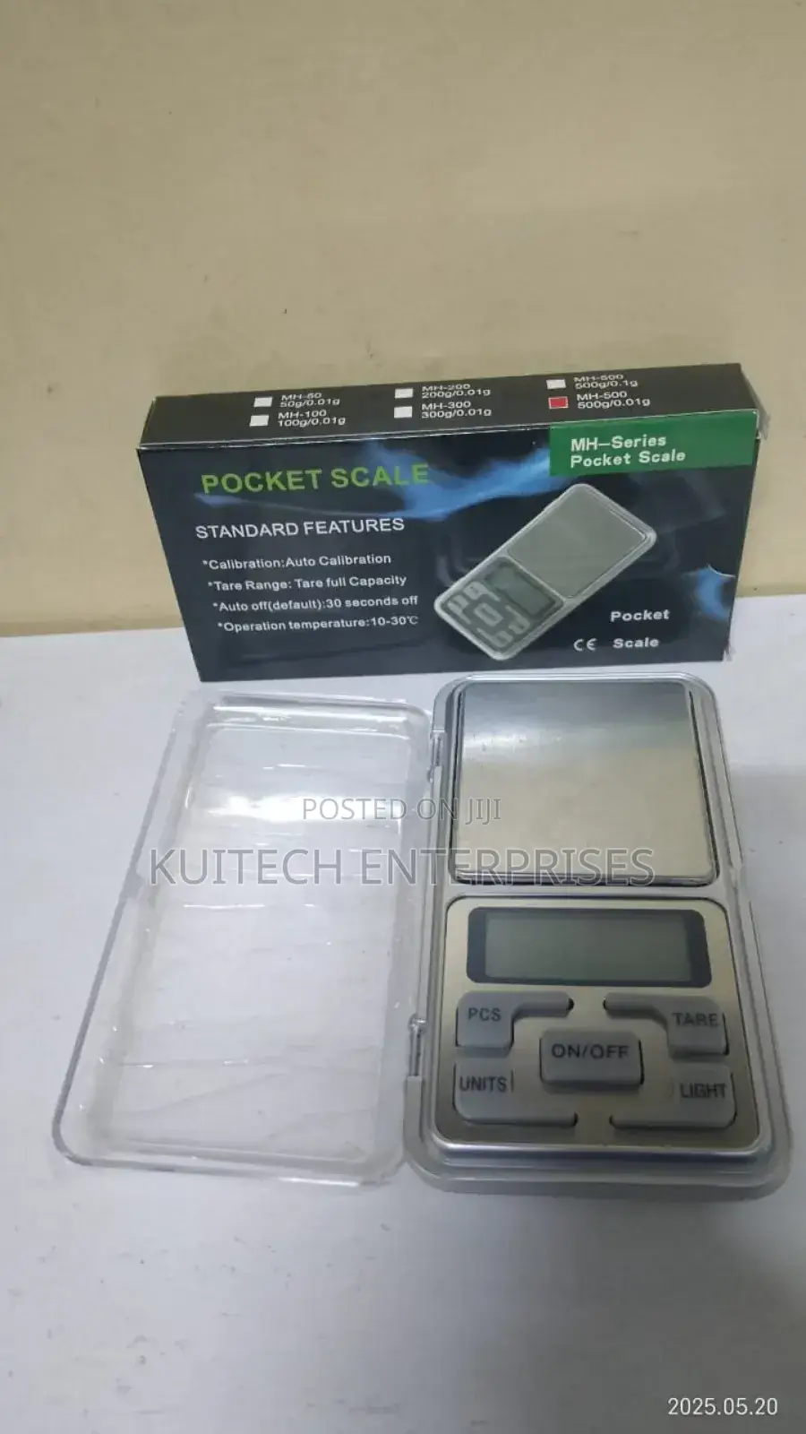Diamond Weighing Scale/ 500g Pocket/ Jewelry Scale