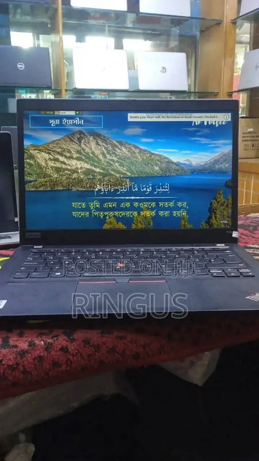 Laptop Lenovo Thinkpad T14s Gen 1 16GB Intel Core I7 SSD 512GB