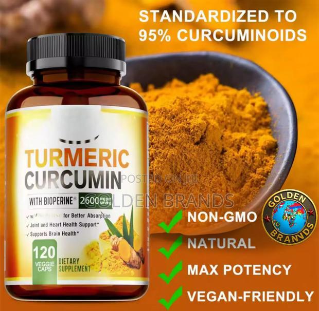 Bioperine Turmeric Curcumin: Joint, Bone Energy Boost - main view