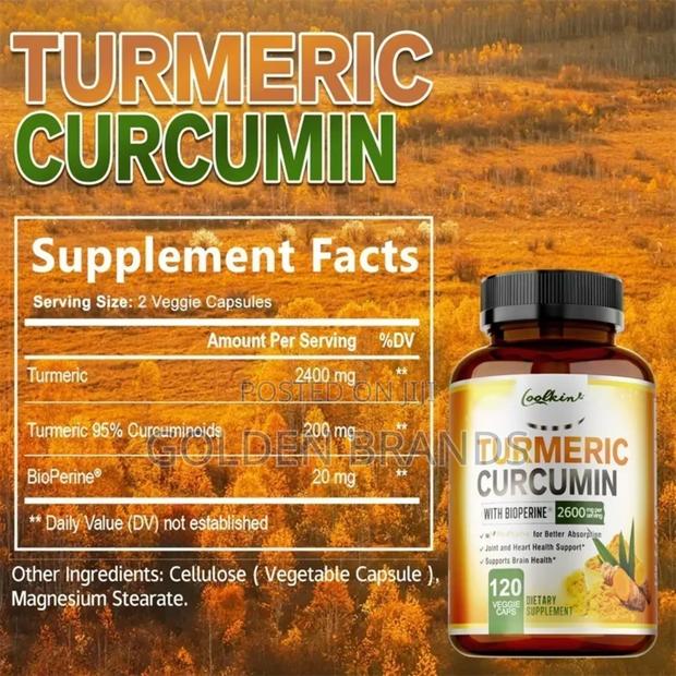 Bioperine Turmeric Curcumin: Joint, Bone Energy Boost - thumbnail 3