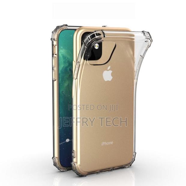 Transparent Bumper Case Shockproof Tpu Cover for iPhone11 - thumbnail 3