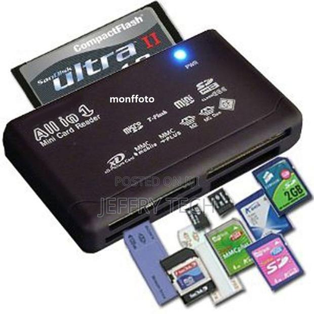 Usb Sd SDHC Mini Micro M2 MMC Xd Cf Memory Card Reader - thumbnail 2