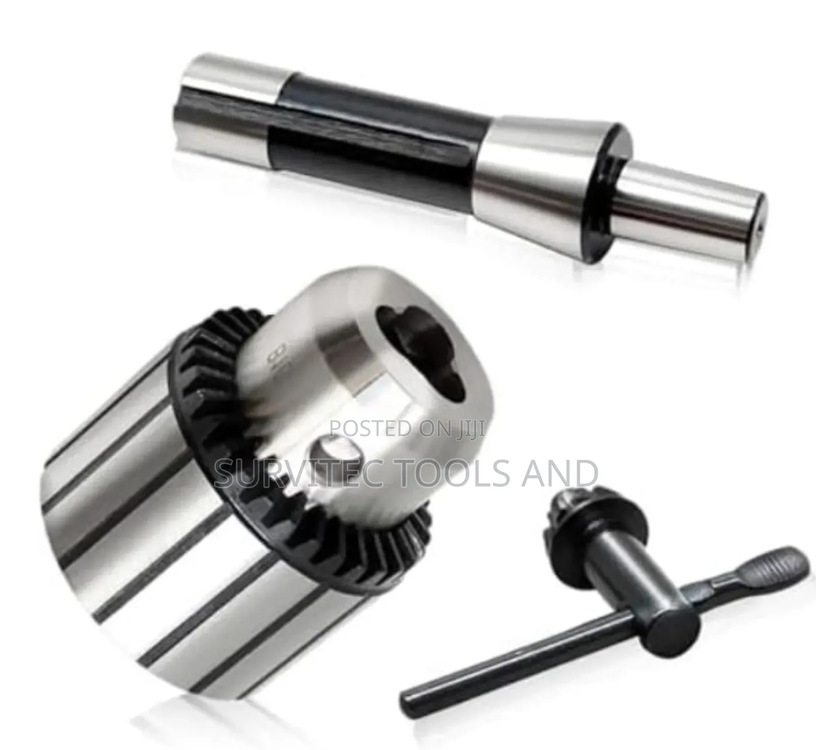 Drill Chuck B16/B22 With Arbor and Key