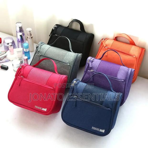 Travel Toiletry Bag - Organizer for Cosmetics, Makeup - thumbnail 5