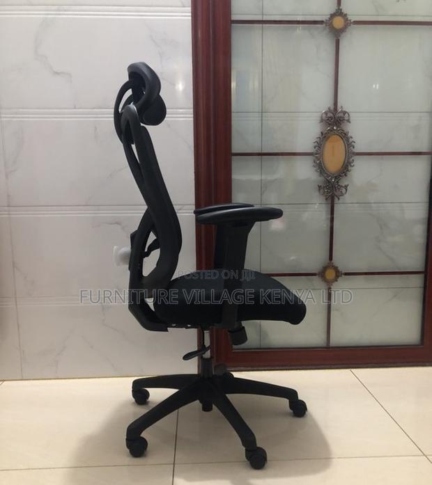 Office Chair:Modern Orthopedic Mesh Chair for Back Support - thumbnail 4