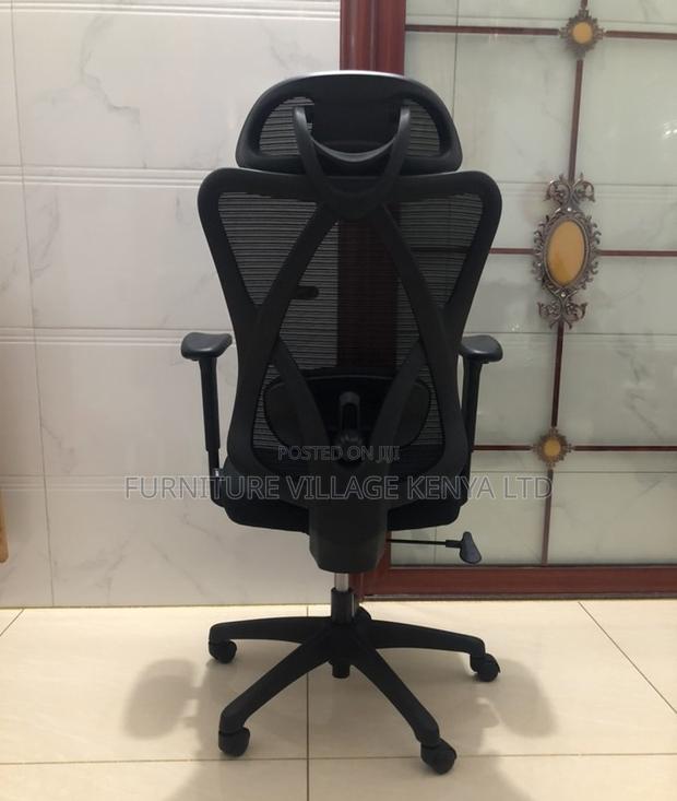 Office Chair:Modern Orthopedic Mesh Chair for Back Support - thumbnail 5