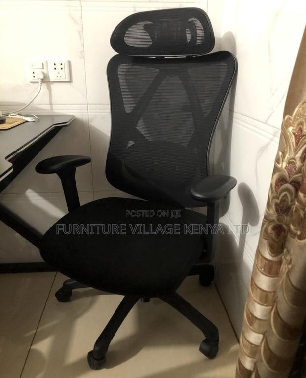 Office Chair:Modern Orthopedic Mesh Chair for Back Support - thumbnail 6