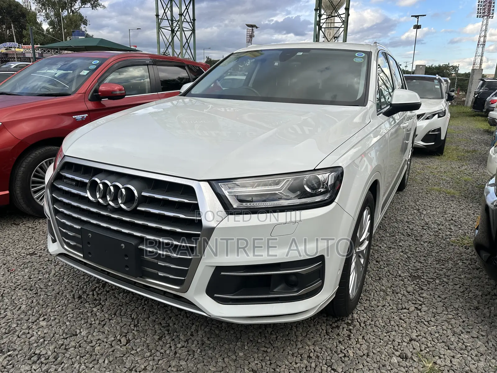 Audi Q7 2.0T Premium AWD quattro 2017 White