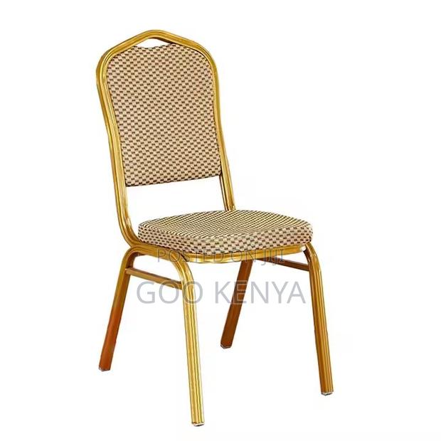 Dining Chairs ; Iron Frame Dining Stacking Banquet Chairs - thumbnail 3