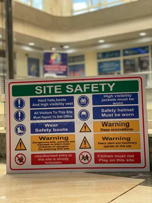 Site Safety Sign – Do Not Operate Without Permission
