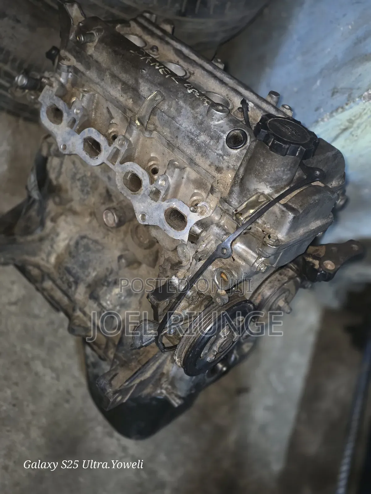 Toyota Vitz ,Half Engine, Cylinder Head 1sz