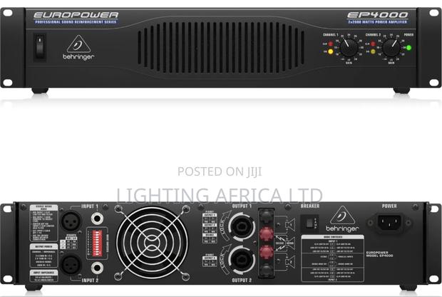 Europower 4000 Behringer Power Amplifier 4000w Output - main view