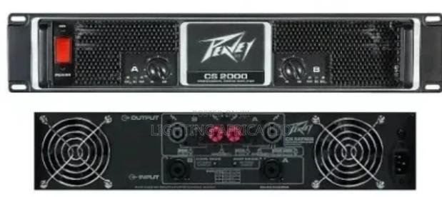 Peavy Cs 2000 Power Stereo Amplifier Usa