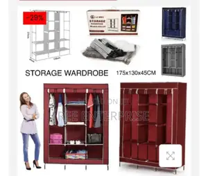 Stylish and Space-Saving 3-Column Metallic Wardrobe