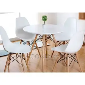 Dining Table ; Round Dining Table Set With 4 Chairs