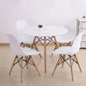 Dining Table ; Round Dining Table Set With 4 Chairs