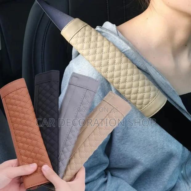 2pc Pack Comfortable Car Seat Belt Pad - main view