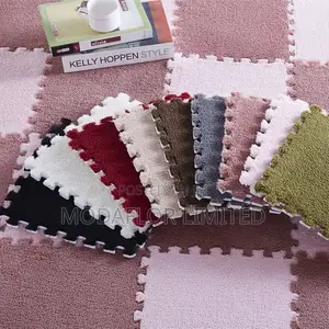 Gentle on Knees Feet! Plush Interlocking Mats