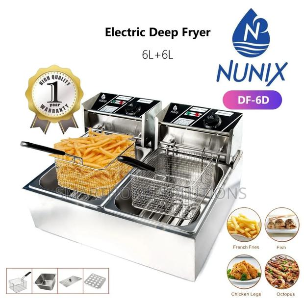 Nunix Double 12l Deep Fryer - main view