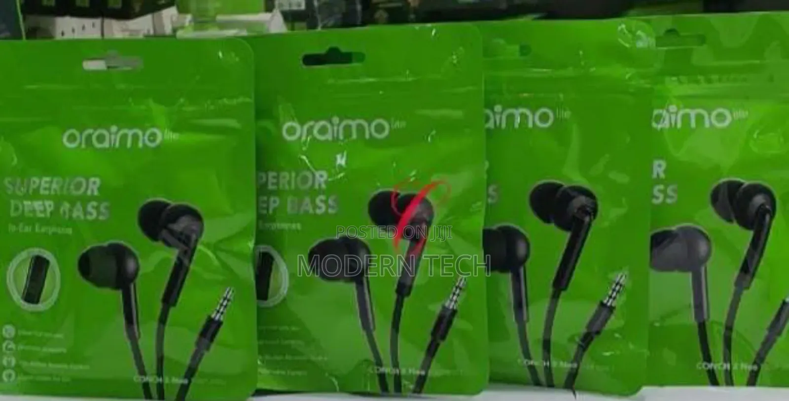Oraimo Conch 2 Neo Oep-320s Superior Deep Bass Earphones