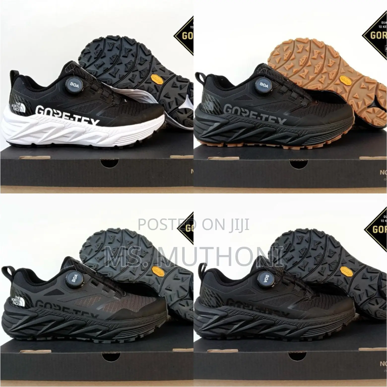 Hiking Gore- Tex TNF Sizes 40-45
