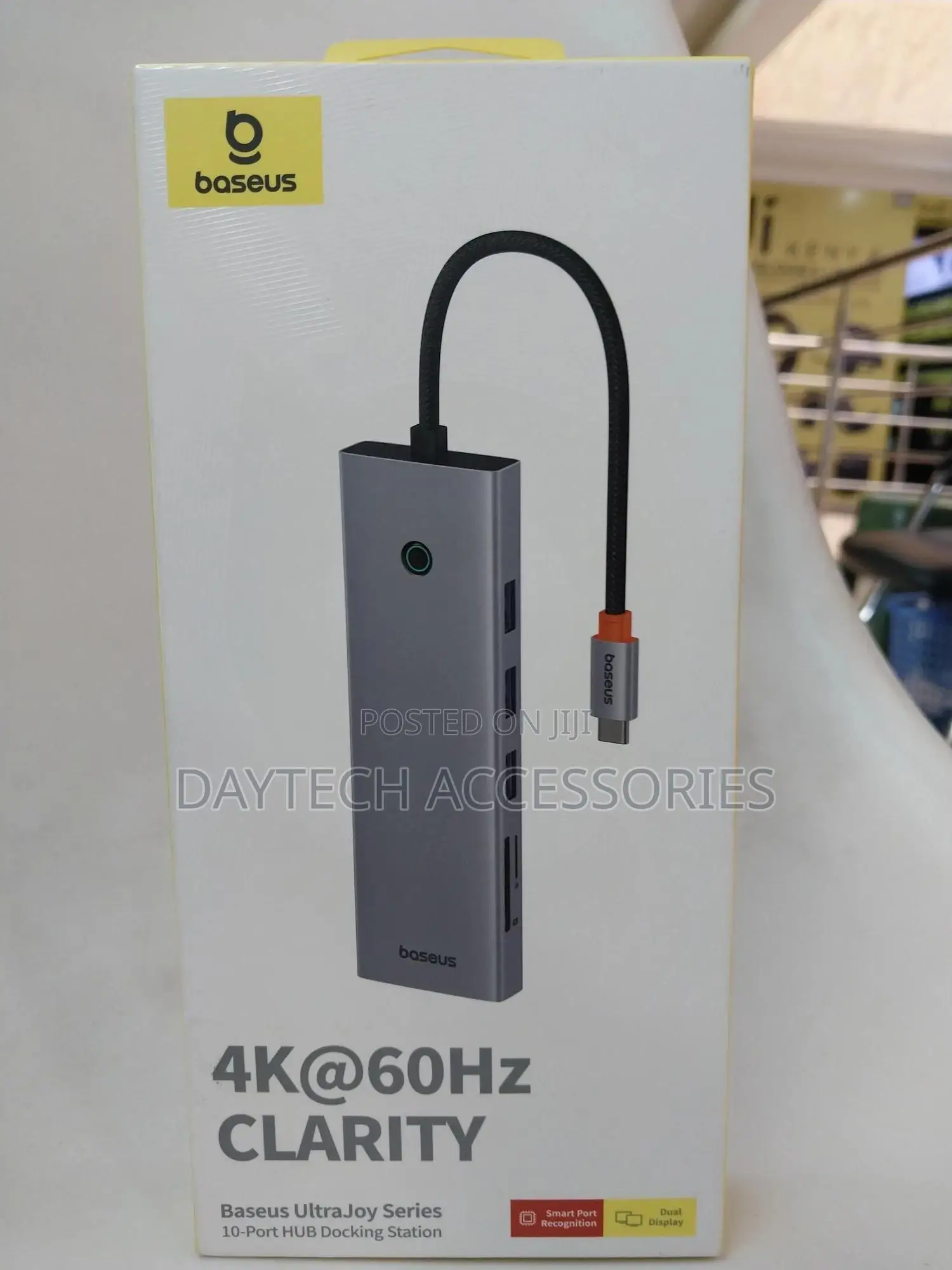 Baseus Type-C at 4k60hz Clarity Ultrajoy Series 10 Port Hub