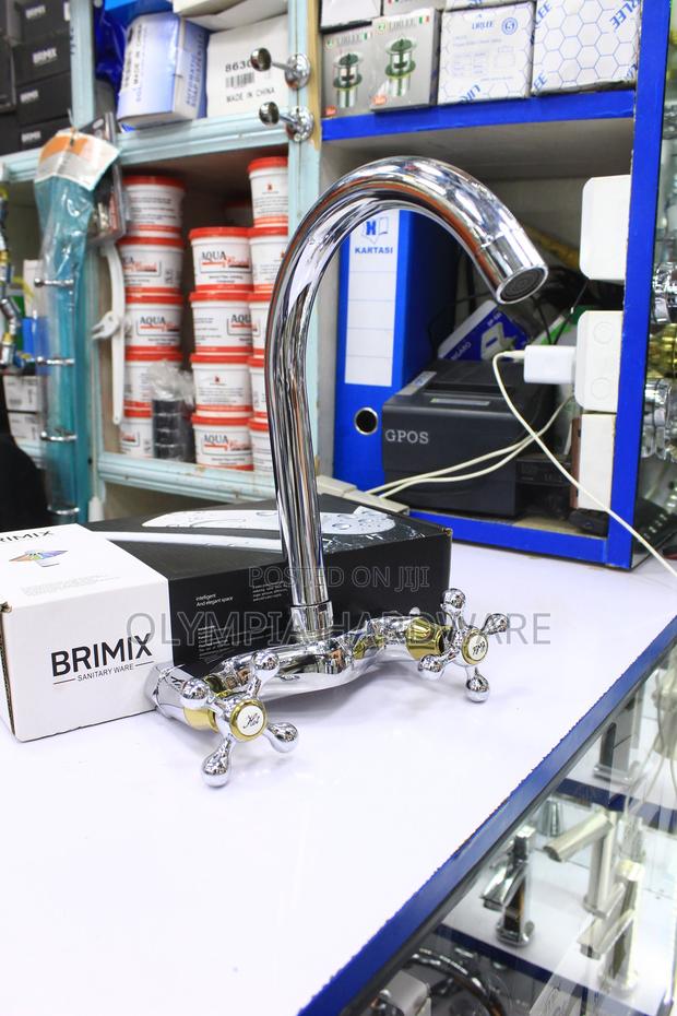 Brimix Kitchen Mixer Gold (Wall) - thumbnail 3
