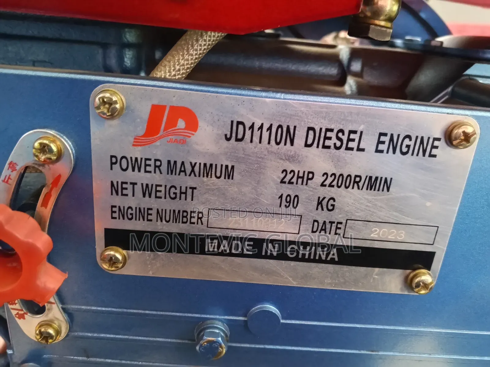 Jd Engine 22hp 1110n