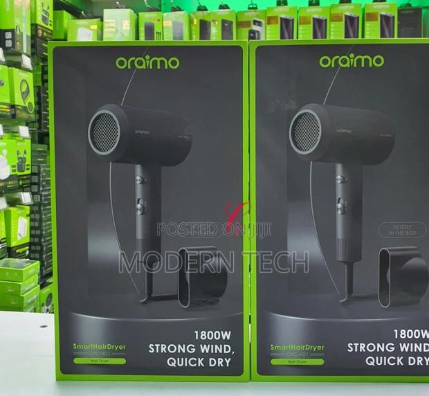 Oraimo Smart Hair Dryer 1800w Ion Hair Dryer