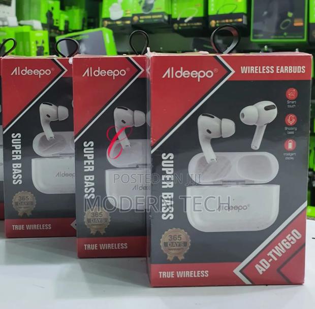 Aldeepo Ad-Tw650 Super Bass True Wireless Earbuds