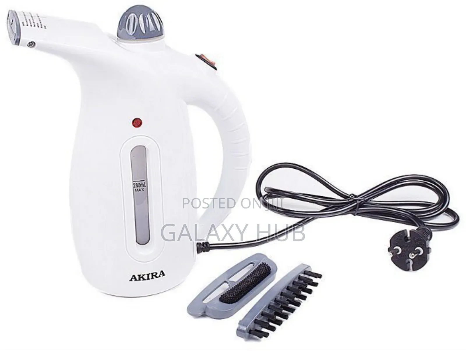 White Akira Garment Steamer