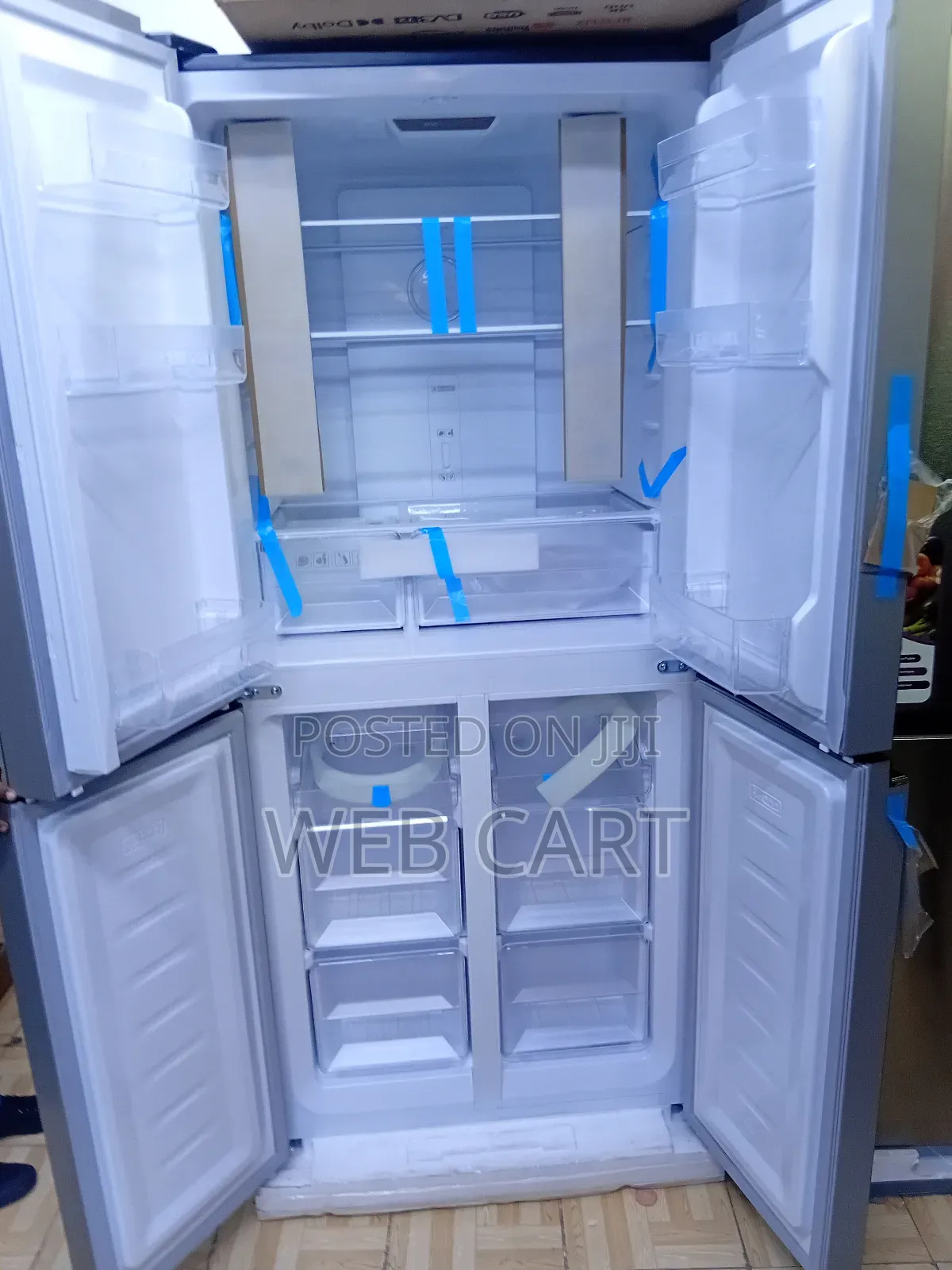 Smartpro Fridge SFR-585d4-a Side by Side 421litre