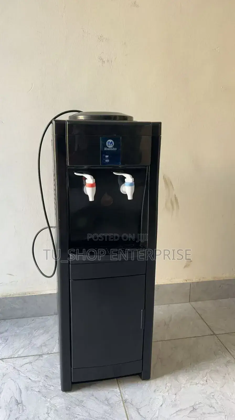 Black Electromate Hot and Normal Standing Dispenser