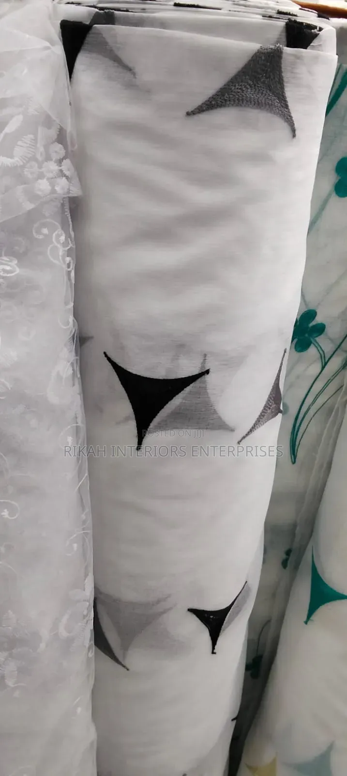 Black and White Sheer
