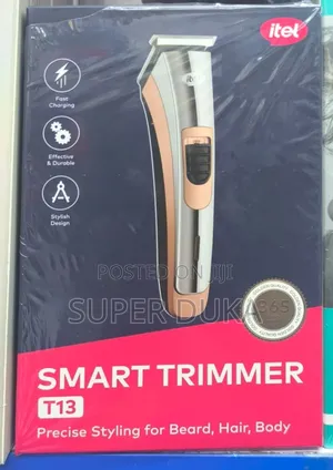 Smart Trimmer T13 .Rechargeable Itel Hair Shaving Machine