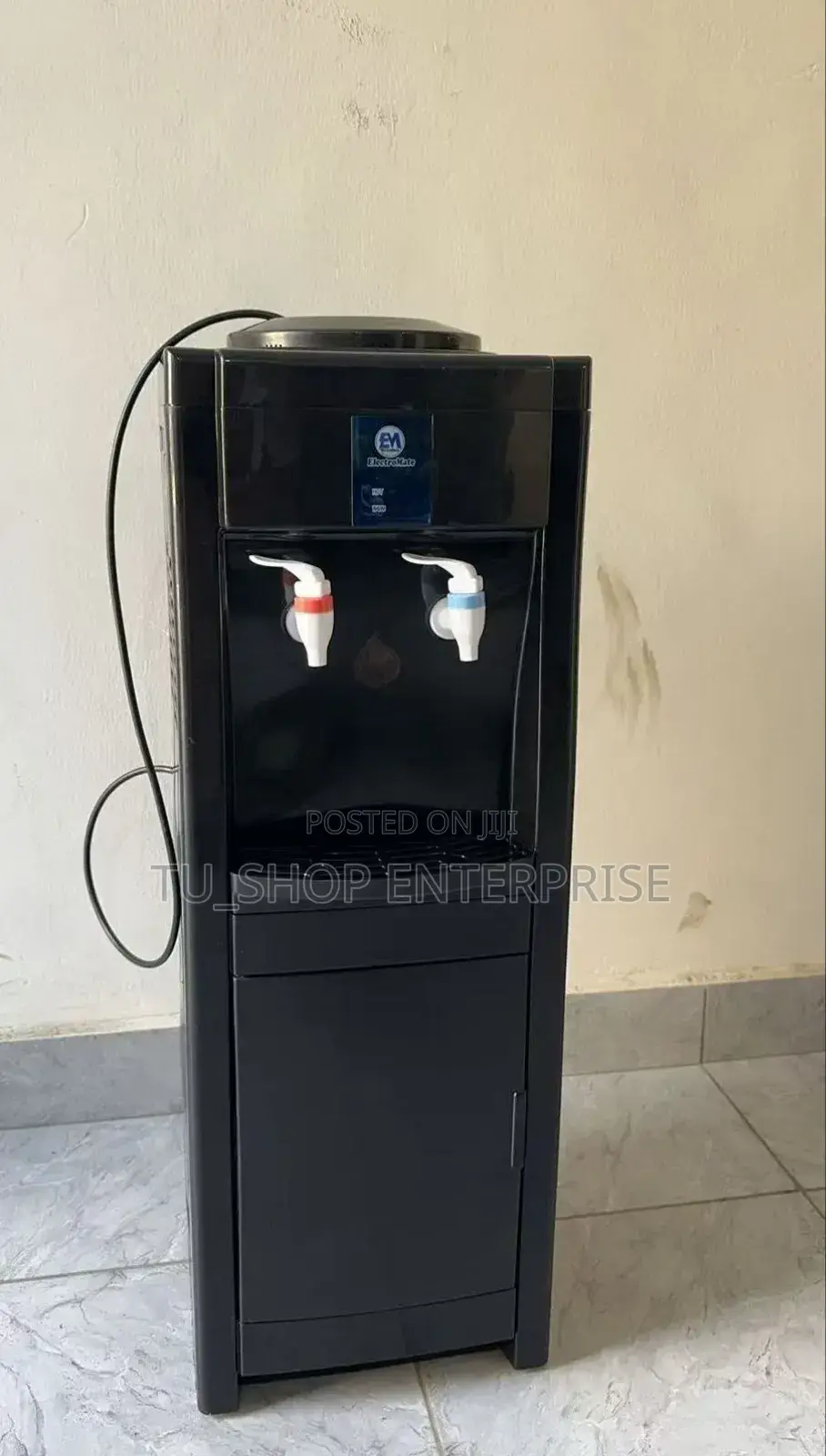 Standing Dispenser ! Black Electromate Hot and Normal